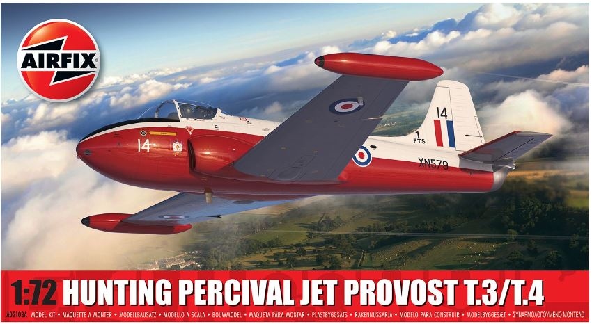 A02103A  Hunting Percival Jet Provost T.3/T.3a