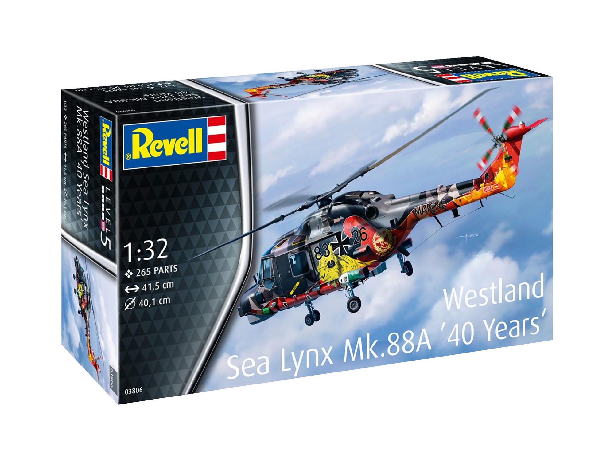 RE3806  Westland Sea Lynx Mk.88A (40 Years Special Edition