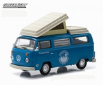 51009B  Volkswagen Bus Camper blauw