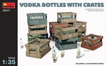 MA35577  Vodka Bottles with Crates