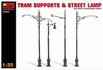 MA35523  Tram Supports & Street Lamp