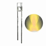 898E  LED Diode Warm-wit vlakke kop