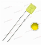 896Q  LED  Diode Vierkant Rechthoek 2x3x4mm Geel