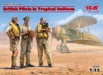 ICM32106  British Pilots in Tropical Uniform (1939-1943)