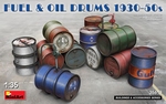 MA35613  Fuel & Oil Drums 1930-50s