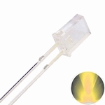 896V  LED Diode Vierkant Rechthoek 2x3x4cm W,W, (helder)