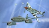 RE3711  Combat Set Messerschmitt Me262 & P-51B Mustang