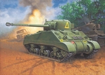 RE3299  Eerste Diorama-set - Sherman Firefly