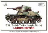 IBG35074L – 1/35 – 7TP Poolse tank – enkele koepel