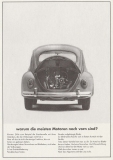 206 Prentbriefkaart VW reclame + envelope