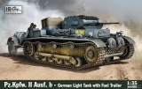 IBG35080 1/35 Pz.Kpfw II Ausf.b with Fuel trailer