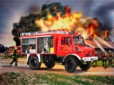 RE7512  Mercedes-Benz Unimog U 1300 L TLF 8/18