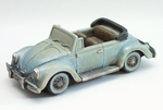 341  Volkswagen Kever Cabriolet (zilver)