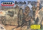 EM7202  British Artillery WWI Figures & 18 pdr Gun